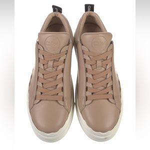 Chloé Leather beige Low Top Sneaker